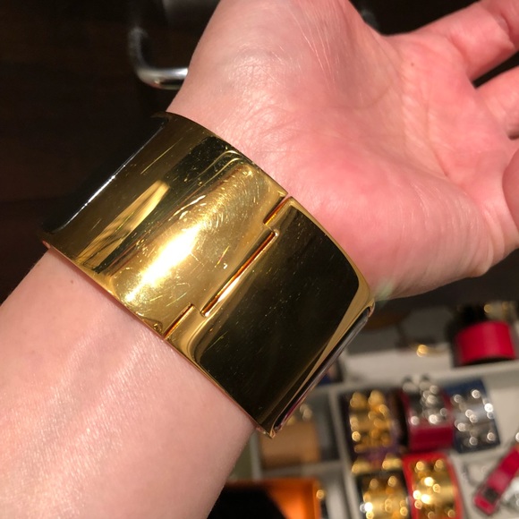 Hermes extra large H clic clac- black enamel - Picture 3 of 8